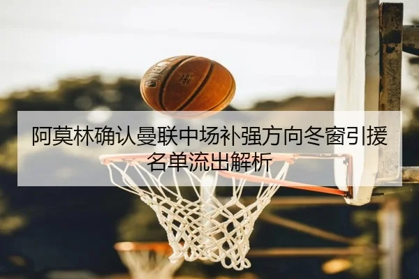 阿莫林确认曼联中场补强方向冬窗引援名单流出解析 - ManBetX